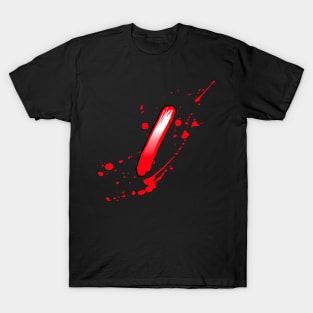 bloody letter i T-Shirt